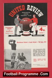 Manchester United v Blackpool 1957 – Munich Season