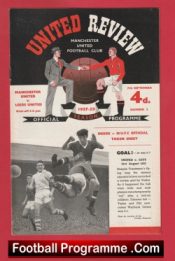 Manchester United v Leeds United 1957 – Munich Season