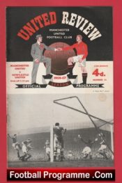 Manchester United v Newcastle United 1957