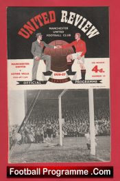 Manchester United v Aston Villa 1957