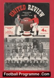 Manchester United v Anderlecht 1956 – First European Game Man Utd