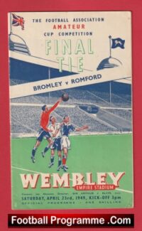 Bromley v Romford 1949 – Amateur Cup Final Wembley