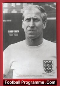 England v Malta 2023 – Bobby Charlton Special Tribute Issue