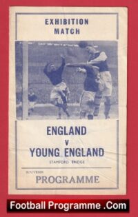 England v Young England 1961 – Bobby Charlton Chelsea Pirate