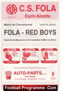 Flora v Red Boys 1990 – Estonia