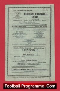 Hendon v Barnet 1948 – 1940s