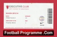 Manchester United Executive Box Ticket 2013 – 2014