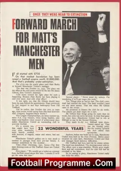 Manchester United Matt Busby Autograph Signed Picture 1960s Man Utd - football memorabilia