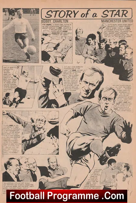 Manchester United Memorabilia Pack 1960s - George Best + Charlton Law - Image 8