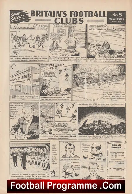 Manchester United Memorabilia Pack 1960s - George Best + Charlton Law - Image 10