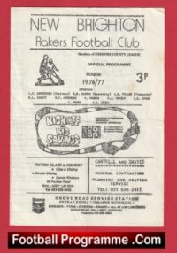 New Brighton v Chorley 1977 – Cheshire League