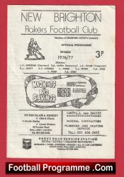 New Brighton v Chorley 1977 – Cheshire League