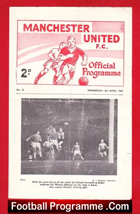 Manchester United v Manchester City 1964 - Youth Cup Semi Final + Best - Image 2