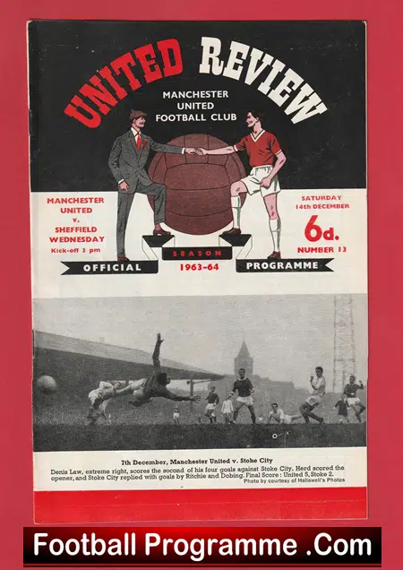 Manchester United v Sheffield Wednesday 1963 - Man Utd 63 - Image 2