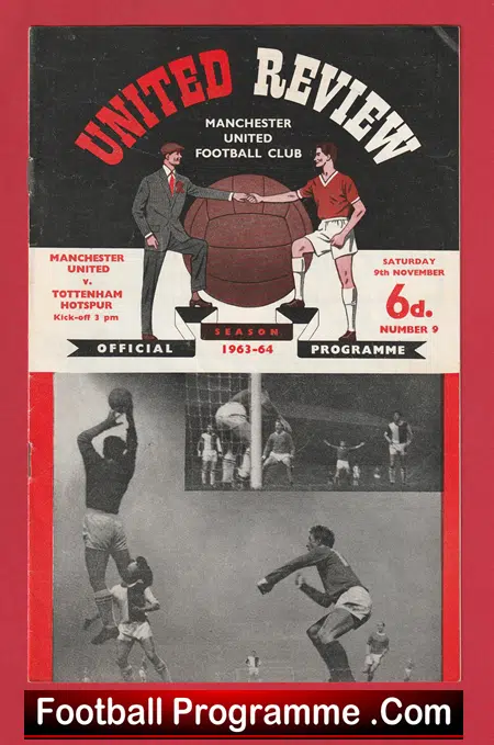 Manchester United v Tottenham 1963 - Man Utd 63 - Image 2