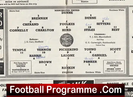 Manchester United v Everton 1964 - Man Utd 64 - Image 3