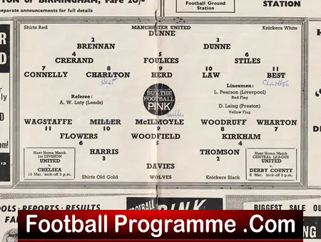 Manchester United v Wolves 1965 - Man Utd 65 - Image 3