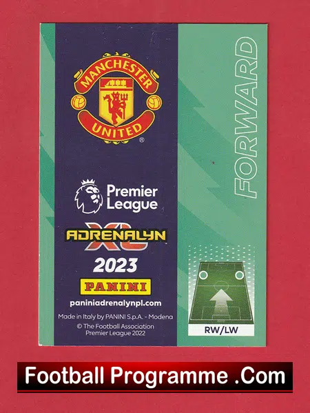 Manchester United Jadon Sancho Autographed Signed Football Card - Image 3