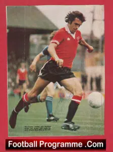 Manchester United Joe Jordan Autograph Signed Picture Man Utd