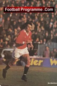 Manchester United Joe Jordan Autograph Signed Picture Man Utd