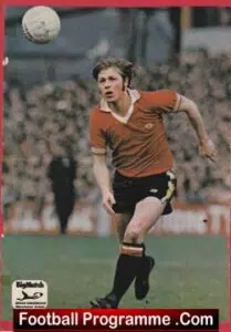 Manchester United Brian Greenhoff Autograph Signed Picture Man Utd