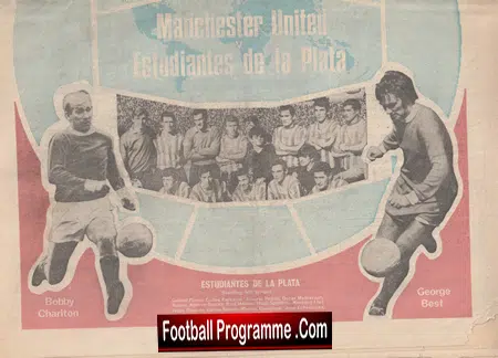 Manchester United Wolrd Club Championship 1968 - Evening Newspaper Supplement - Image 3