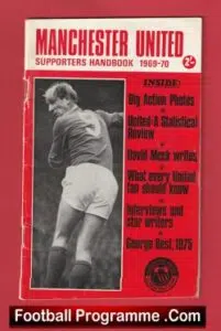 Manchester United Football Club Official Handbook 1969 – 1970