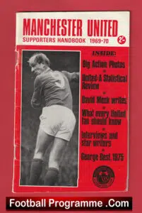Manchester United Football Club Official Handbook 1969 – 1970