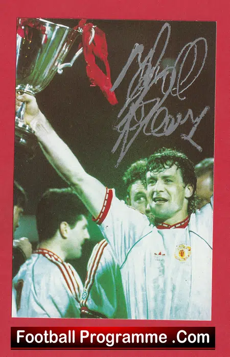 Manchester United Mark Hughes Autographed Signed Picture - Image 2