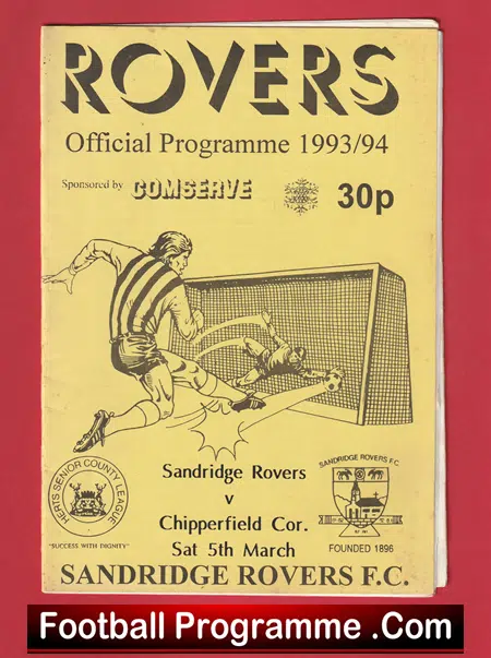 Sandridge Rovers v Chipperfield Corinthians 1994 - Image 2