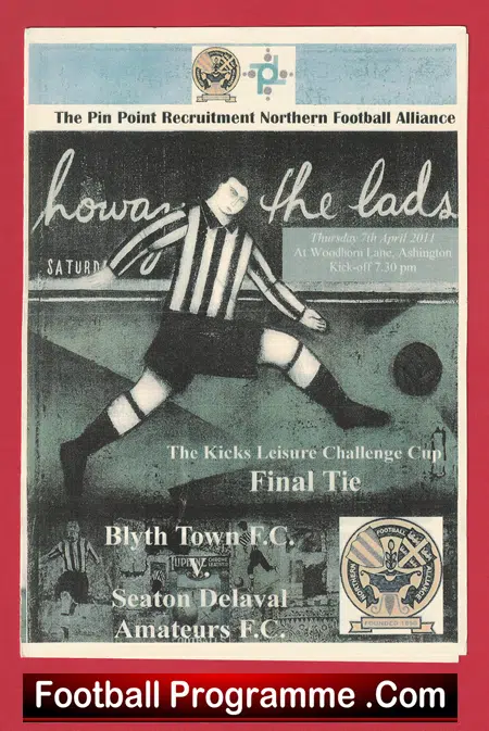 Blyth Town v Seaton Delaval 2011 - Cup Final - Image 2