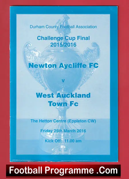 Newton Aycliffe v West Auckland Town 2016 - Challenge Cup Final - Image 2