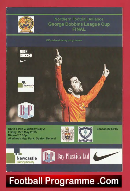 Blyth Town v Whitley Bay A 2015 - Cup Final - Image 2