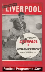 Liverpool v West Ham United 1964 – 1960’s