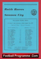 Raith Rovers v Swansea City 1983 – Pre Season Friendly Match