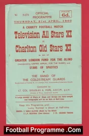 Charlton Old Stars v TV All Stars 1960 – Roy Castle + Maurice Kaufman