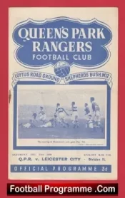 Queens Park Rangers v Leicester City 1950 – 1950s