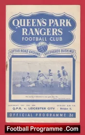 Queens Park Rangers v Leicester City 1950 – 1950s