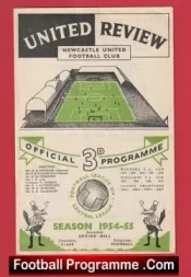 Newcastle United v Huddersfield Town 1954 – 1950s