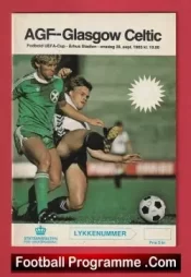 AGF v Glasgow Celtic 1983 – European Cup Winners Cup