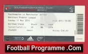 Southampton v Manchester United 2014 – Football Ticket