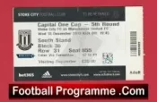 Stoke City v Manchester United 2013 – Football Ticket