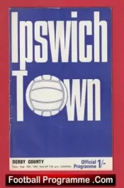 Ipswich Town v Derby County 1969