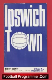 Ipswich Town v Derby County 1969