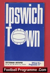 Ipswich Town v Tottenham 1969