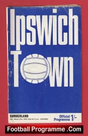 Ipswich Town v Sunderland 1970