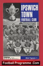 Ipswich Town v Everton 1968
