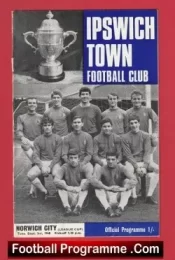 Ipswich Town v Norwich City 1968