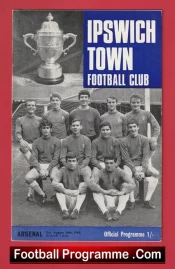 Ipswich Town v Arsenal 1968