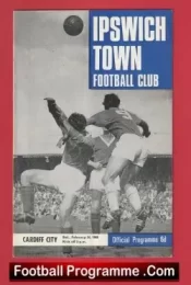 Ipswich Town v Cardiff City 1968